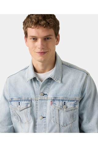 Levi's Erkek Açık Mavi Trucker Kot Ceket 72334-0775-14243