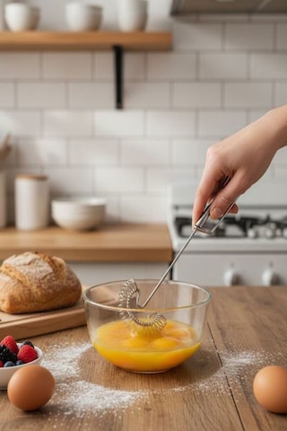 Yeni Nesil Paslanmaz Çelik Çırpıcı, Yumurta Çırpıcı, Kek Çırpıcı, Çelik Çırpıcı Metal