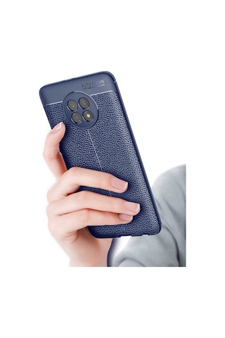 Xiaomi Redmi Note 9 5G Kılıf Zore Niss Silikon Kapak-Siyah