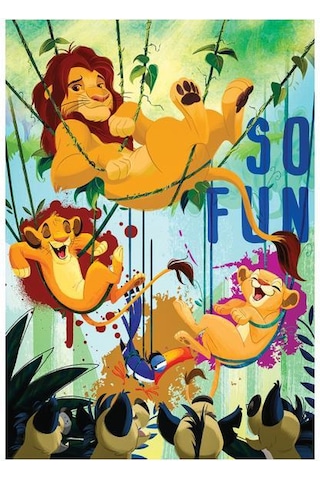 Ks Games Aslan Kral (Lıon Kıng) 50 Parça Puzzle