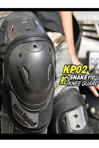 One's Again Kp02/ep02 Motosiklet Dizlik Dirseklik Siyah