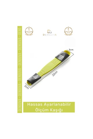 Özel Üretim Pratik Gıda Ölçüm Şeker Tuz Kahve Baharat Hassas Ayarlanabilir Ölçüm Kaşığı Çok Renkli