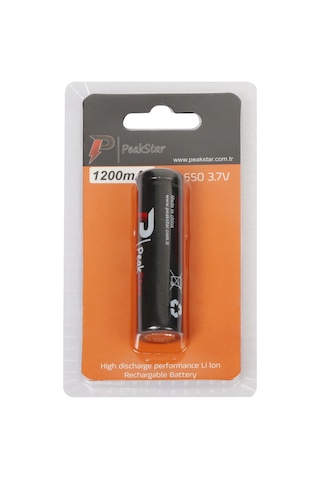 Orjinal 3.7 V 1200 Mah Şarj Edilebilir 18650 Turbo Model Li-ion Şarjlı Pil