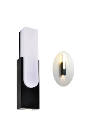 Maxled Dış Mekan Led Aplik 3000k Mx-4351 Siyah