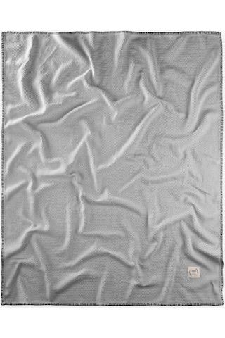 Çoban Dikişli Battaniye 93x100 Cm +/- 3 CM Gri