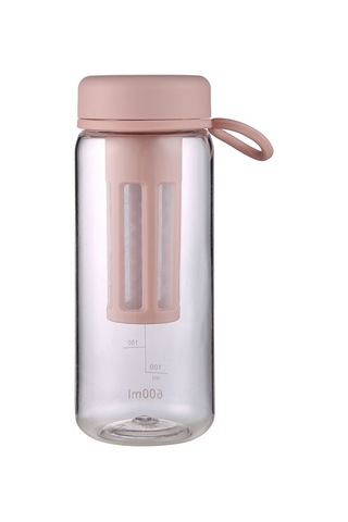 Dianziye 450ml Pembe Leak-proof Taşınabilir Kupa - Soğuk Kahve & Su İçimi İçin Dayanıklı Plastik, Pop-up Kapaklı Spor & Seyahat Bardak Diğer