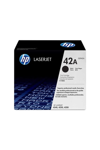 Hp 42A Q5942A Siyah Toner 10.000 Sayfa Kapasiteli 4250N Hp 42A Q5942A Siyah Toner 10.000 Sayfa Kapasiteli 4250N