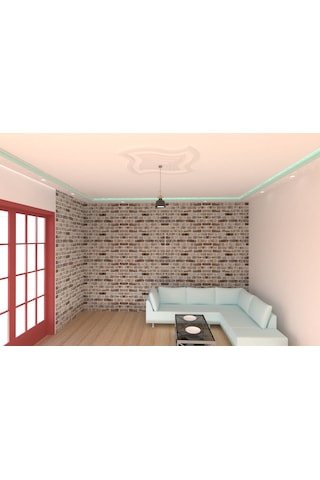 Motifpiyer Lamba Tavan Göbeği Düz4k-model-es-kose-kare-90cm-dış-çitalı