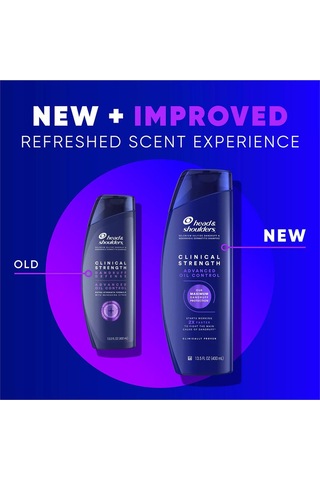 Head & Shoulders Clinical Strength Advanced Oil Control Kepek Karşıtı Şampuan 400ml Tüm Saçlar