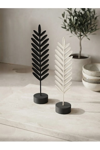 Minimalist İkili Yaprak Dekor Seti Diğer