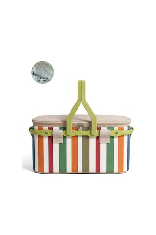25 Lt Piknik Sepeti 1308 Picnic Bag -330 Karışık/Çok Renkli