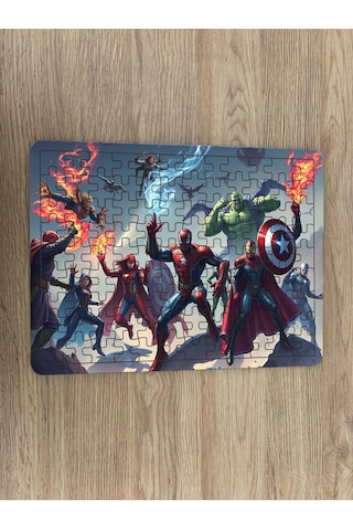 Çocuk Puzzle Ahşap 108 Parça Mobilya