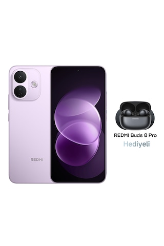 Xiaomi Redmi Note 17 Pro 5G 8 GB 256 GB (Xiaomi Türkiye Garantili) Mor+Xiaomi Redmi Buds 8 Pro Bluetooth 5.4 Kulak İçi Siyah Kulaklık