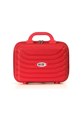 Keo-plus Kırmızı Pp Silikon Makyaj Çantası
