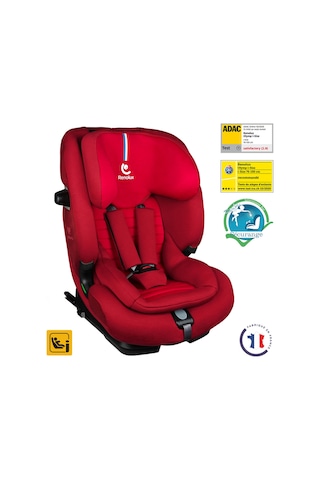 Renolux Olymp I-Size Softness Isofix 9-36 Kg Oto Koltuğu Kırmızı