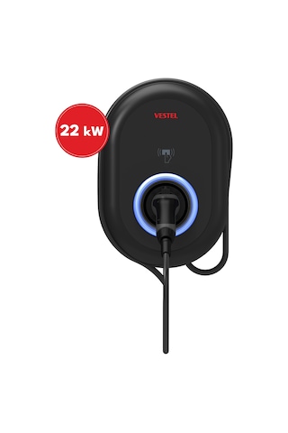 Vestel EVC04 22 KW Kablolu Elektrikli Araç Şarj İstasyonu