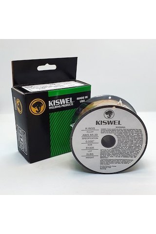 Kiswel K-Ngs Gazsız Özlü Kaynak Teli - 0.8 MM/0.9 KG.