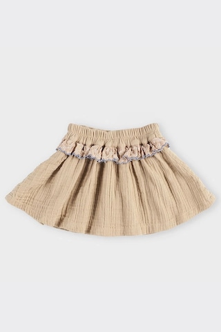 Kız Bebek Dantel Detaylı Bej Etek 7755782