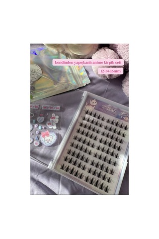 Suvea Beauty Anime Kendinden Yapışkanlı Takma Kirpik 12 14 16