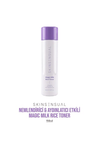 Skin Sensual Magic Milk Rice Toner Nemlendirici Pirinç Toniği 150 ML