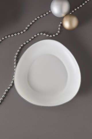 Karaca Agata Opal Cam Çukur Tabak 20 Cm