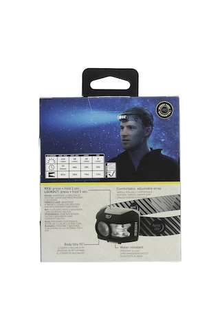 Nite ize Radiant Kafa Lambası- 250 Lümen Siyah