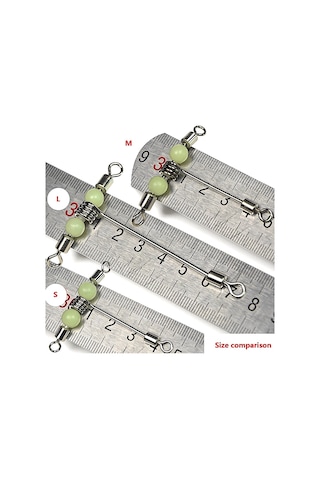 MSO Olta Balıkçılık Paslanmaz Çelik Fosforlu T Fırdöndü (Mod-A)