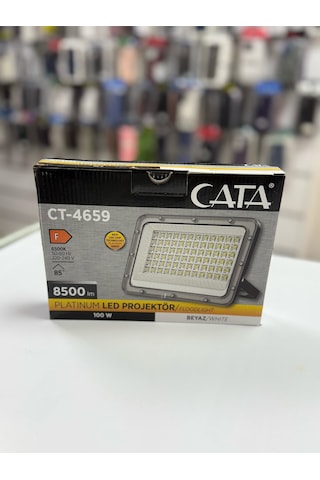 Astec 100 Watt Beyaz Işık Led Projektör Yüksek Lümen 6500k Ct4659