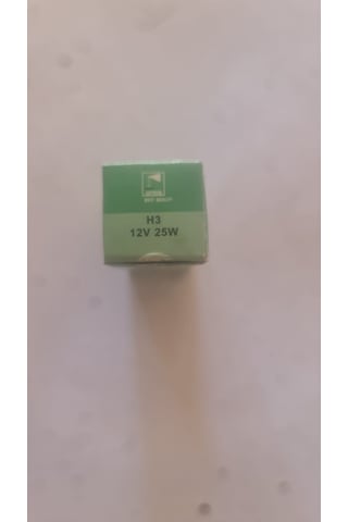 H3 Sis Farı Ampulü 12v 25w