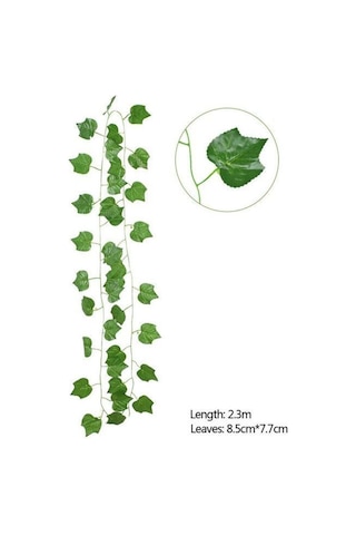 Yapay Sarmaşık Üzüm Yaprağı 12Li Paket