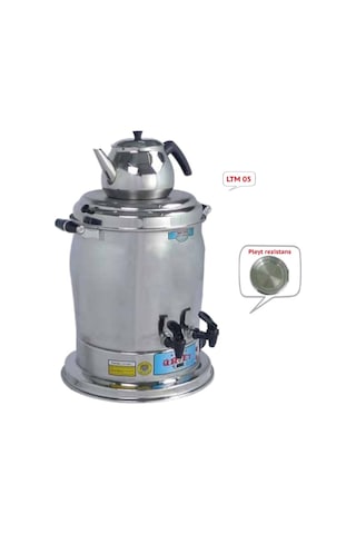 Üret Çift Amaçlı Lüks Semaver Çay Makinası 12 lt