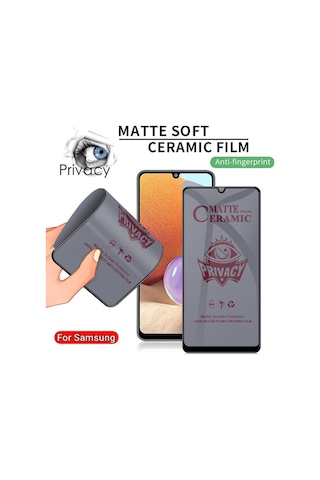 Samsung Galaxy A53 5G Mat Hayalet Ekran Koruyucu Cam Parmak Izsiz Istemiyorum