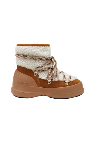 Ma03-whisky/off White Bot Kar Kadın 80d2480020-ma03 Moon Boot Luna Boot Shearling Whisky/off Wh Çok Renkli