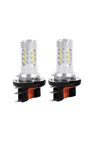 Springsun Audi Ve Bmw İçin H15 Tipi Led Far Ampülü, 80w Beyaz Işık, 60.000 Saat Ömür, Enerji Tasarruflu, 2 Adet Paket