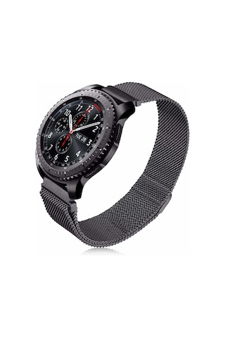 Galaxy Watch 42mm 20mm Uyumlu Krd-12 Metal Ardx Kordon-rose Gold