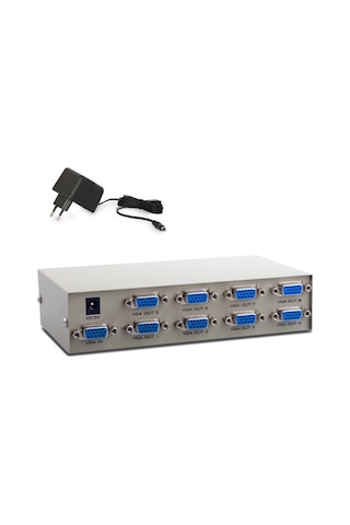 S Link Msv 1815 8 Vga 150Mhz Monitör Splitter