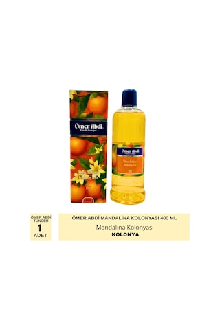 Ömer Abdi 80 Derece Mandalina Kolonyası 400 Ml