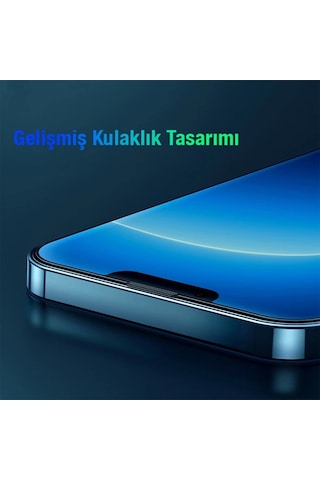 Baseus İphone 14 Plus/13 Pro Max 6.7 0.3mm Full Koruma Tempered Cam Ekran Koruyucu 2 Adet Set- 5775