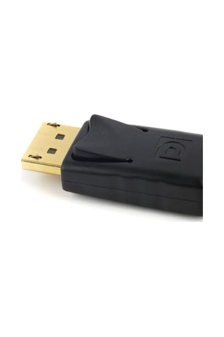 5645 Dijital Displayport To Hdmı Görüntü Çevirici Aparat Siyah Displayport Çıkışlı Bilgisayarların Görüntüsünü Hdmı Girişli Monitör, Projeksiyon Vb Görüntü Cihazlarına Aktarır, Çevirir.