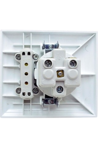 Günsan Sıva Altı Anahtarlı Topraklı Priz