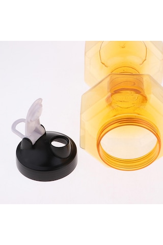Suntek Fitness Halter Ağırlığı Güçlü Su İçecekleri Şişesi 2600ml-sarı