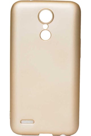 LG Uyumlu K8 2017 Kılıf Zore Premier Silikon Kapak Gold