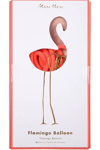 Meri Meri - Flamingo Foil Balloon - Flamingo Folyo Balon Çok Renkli