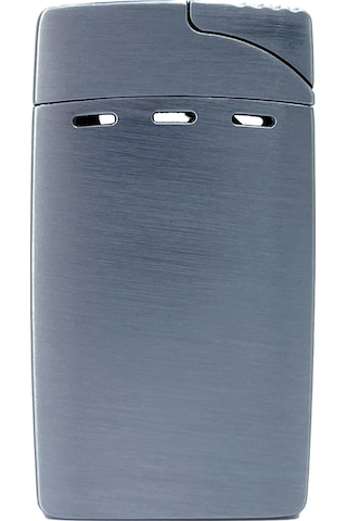 Parmida Gunmetal 3 Ü 1 Arada Lüks Metal Puro Çakmağı Entegre Punch Delici Gri
