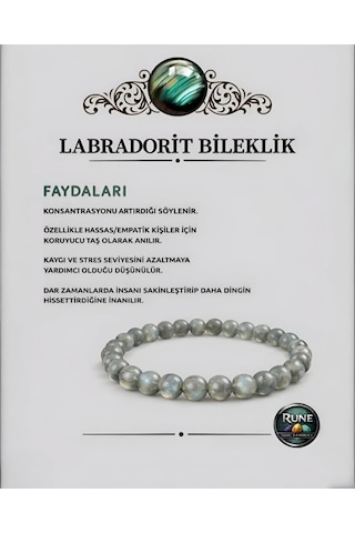 Labradorit Doğaltaş Bileklik Diğer