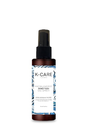 K K-care Cosmetics Doğal Dalga Sağlayan ve Hacim Veren Deniz Tuzu Saç Spreyi 100 ML﻿﻿