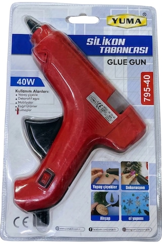 Yuma Profesyonel Mum Silikon Tabancası 40 Watt