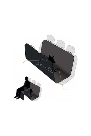 Araç Koltuk Örtüsü Kılıfı Evcil Hayvan Araç Sıvı Geçirmez Kılıf