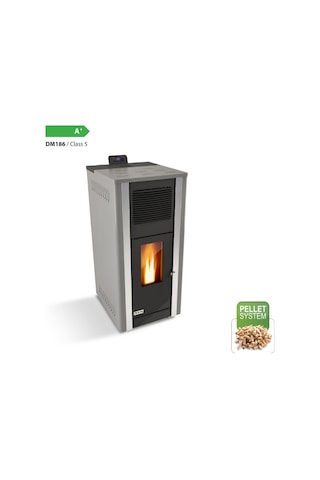 İfyıl Efes Plus 10kw Üflemeli Kuru Sistem Pellet Sobası
