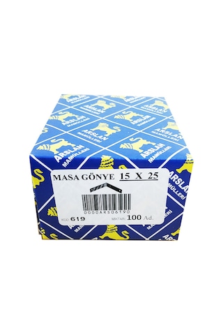 Arslan Mamulleri Masa Gönye 15X25 100'Lü Paket